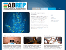 Tablet Screenshot of abrep.com.br